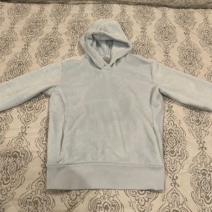 SUPER SOFT baby blue athleta girl sweatshirt